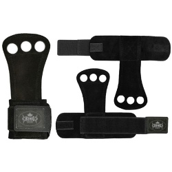 Suede Leather Cross-fit Palm Guards Hand Grips