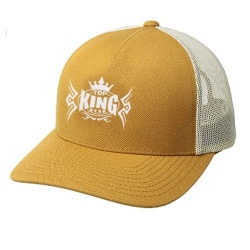 Curved Snapback Mesh Trucker Hat:-