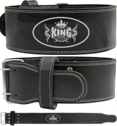 Leather Powerlifting Fitness Gym Belt