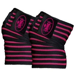 Weightlifting Fitness Gym Knee Wraps:-