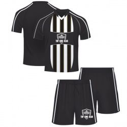 Custom Sublimated Football Jersey And Shorts