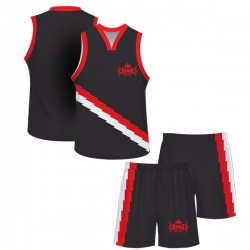 Black Basketball Jersey/ Sublimation Basketball Uniform