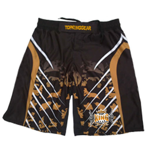 Full Sublimated Top King Gear Design MMA Shorts