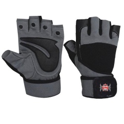 Weight Lifting Gloves/ Gym Gloves With Long Wrist Wrap