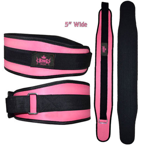 Women's Pink Weight Lifting Belt