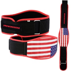 US Flag Weight Lifting Training Belt
