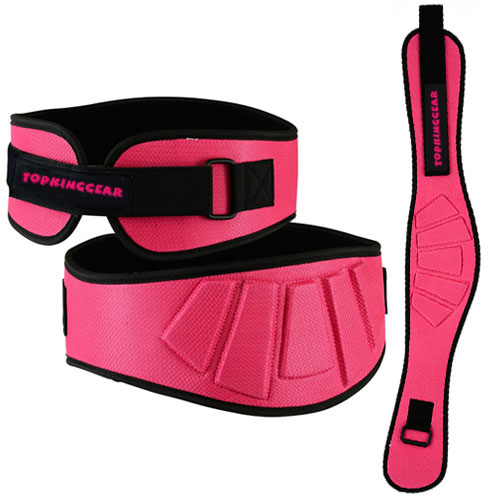 Pink Power Lifting Gym Fitness Belt