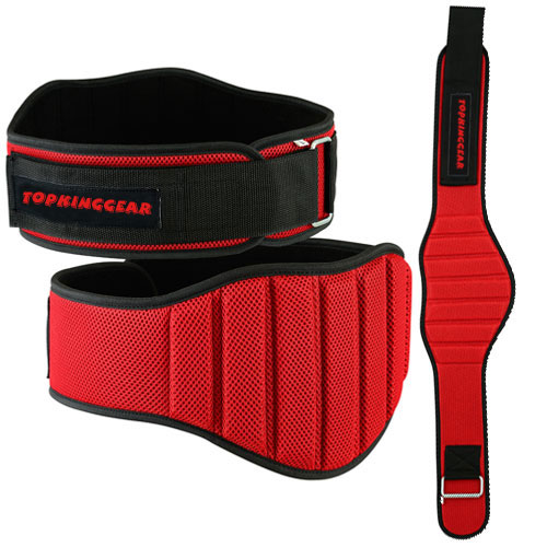 Weight Lifting Training Belt Red