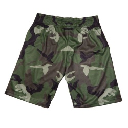 Sublimation Camouflage Poly Mesh Men Shorts 