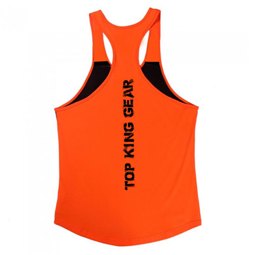 Bodybuilding 2 Tone Stringer Tank Top