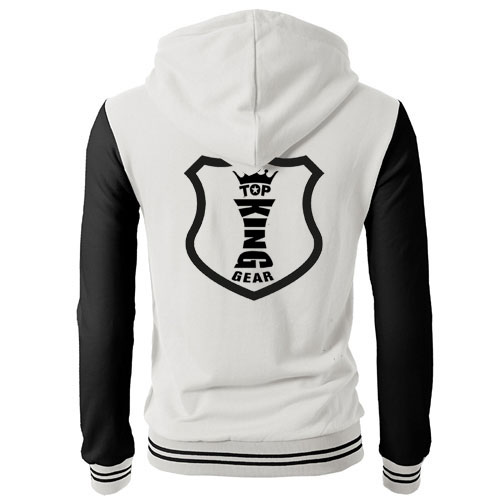 Women Hoodie Style Baseball Varsity Jacket