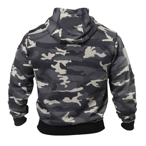Camouflage Fleece Zip up Hoodie