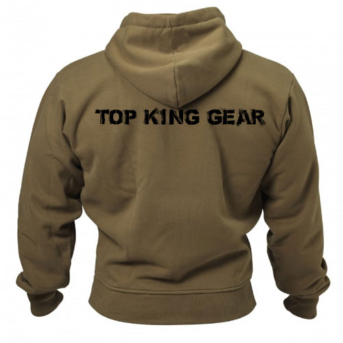 Men Fleece Zip Up Hoodie