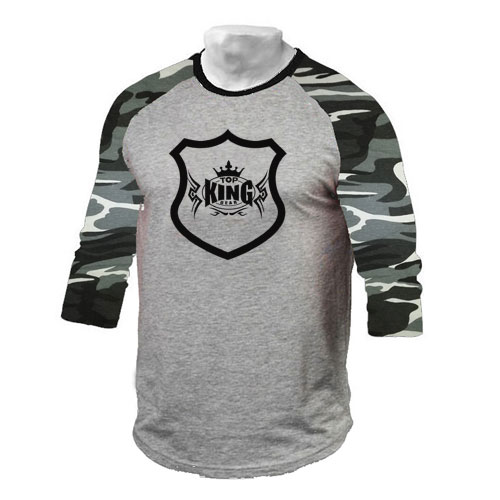 TOP KING GEAR DESIGN MEN'S BASEBALL TEE;-