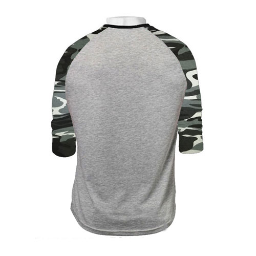 TOP KING GEAR DESIGN MEN'S BASEBALL TEE;-