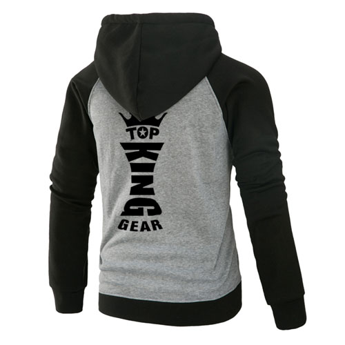 NEW RAGLAN SLEEVE FLEECE HOODIE;-