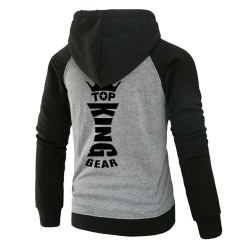 NEW RAGLAN SLEEVE FLEECE HOODIE;-