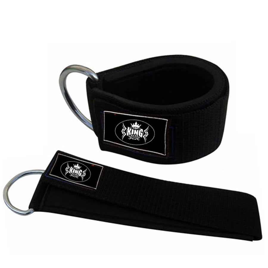 Weight Lifting Gym Cable Attachment Single D Ring Ankle Straps:-