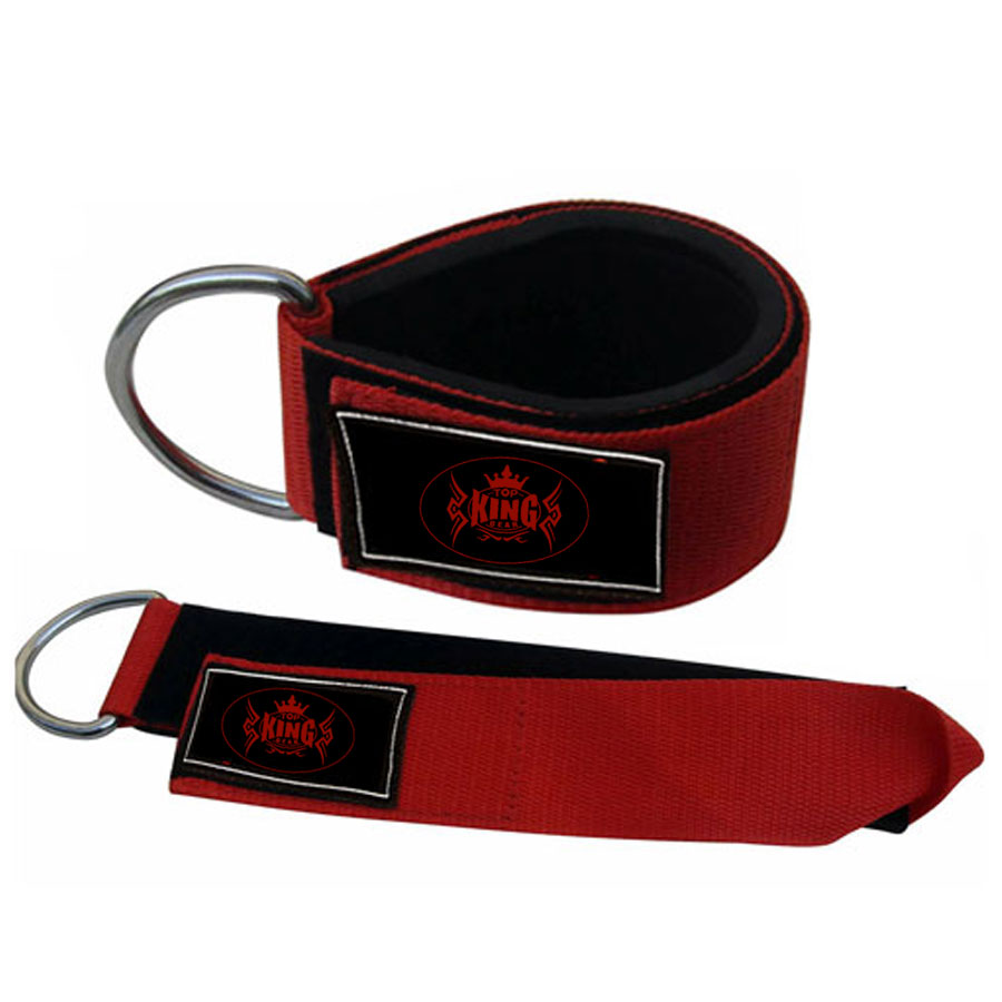 Weight Lifting Gym Cable Attachment Single D Ring Ankle Straps:-