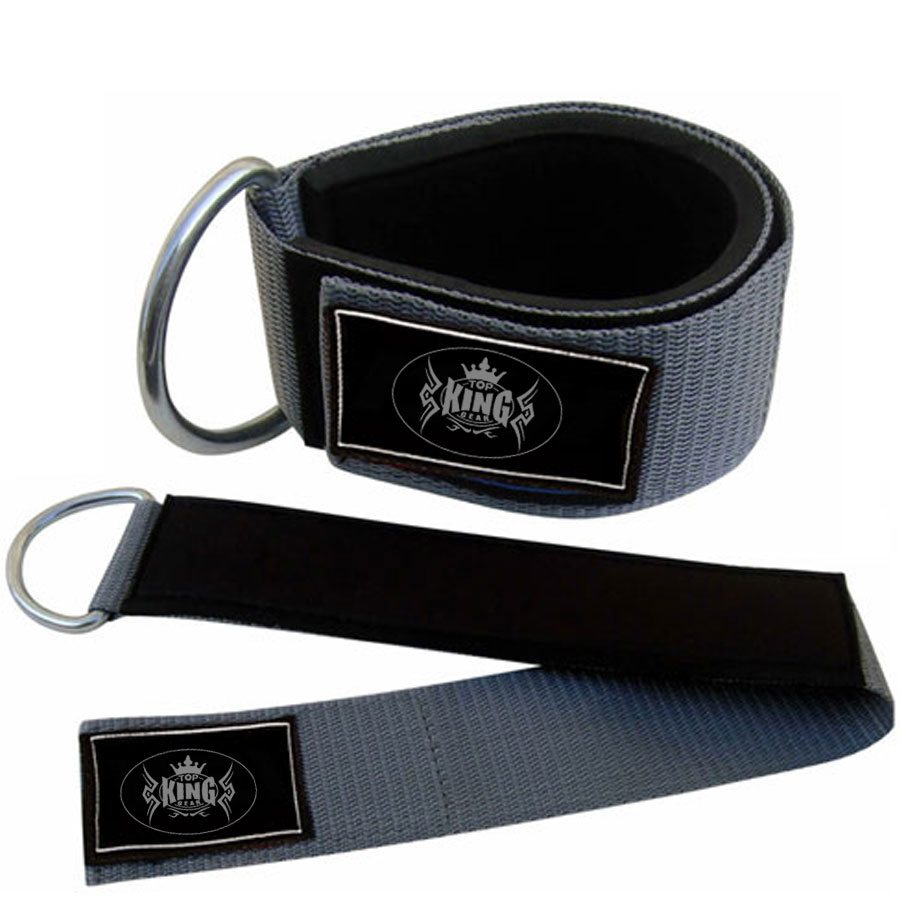 Weight Lifting Gym Cable Attachment Single D Ring Ankle Straps:-