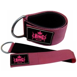 Weight Lifting Gym Cable Attachment Single D Ring Ankle Straps:-