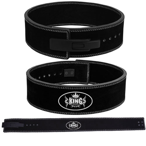 Weight Power Lifting Leather Tewter Lever Gym Belt;-