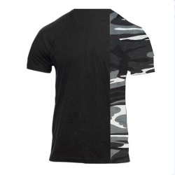  New TopKingGear Design Cotton Camouflage Side Panels T Shirt