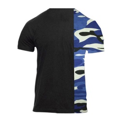  New TopKingGear Design Cotton Camouflage Side Panels T Shirt