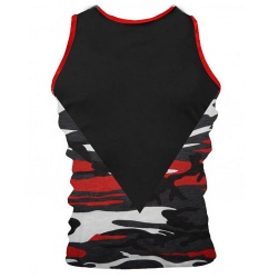  New TopKingGear V Cut Camouflage Gym Tank Top;-