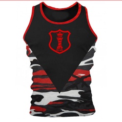  New TopKingGear V Cut Camouflage Gym Tank Top;-