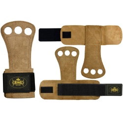 Suede Leather Cross-fit Palm Guards Hand Grips