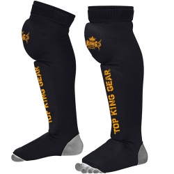 Top King Gear Shin Instep Guards with Knee Pads:-