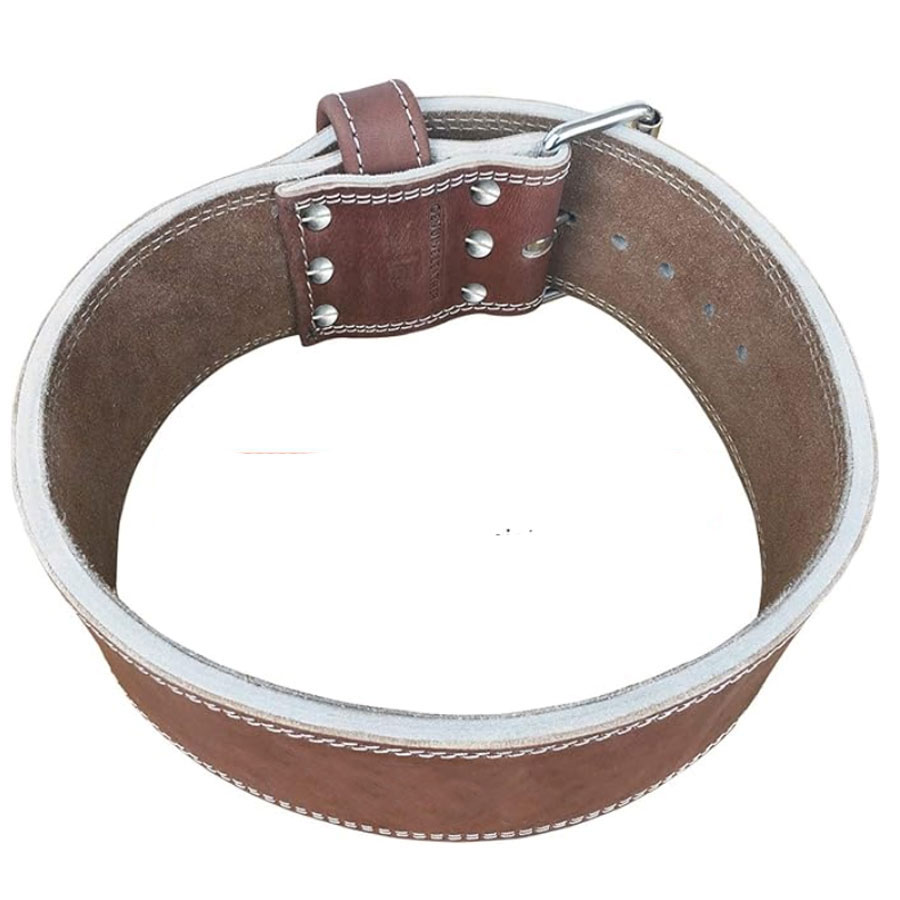 4 Inches Single Prong Powerlifting Gym Belt:-