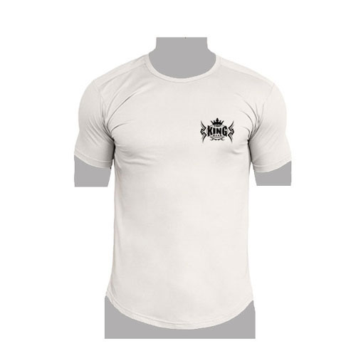 Men Scoop Bottom Cut T Shirt