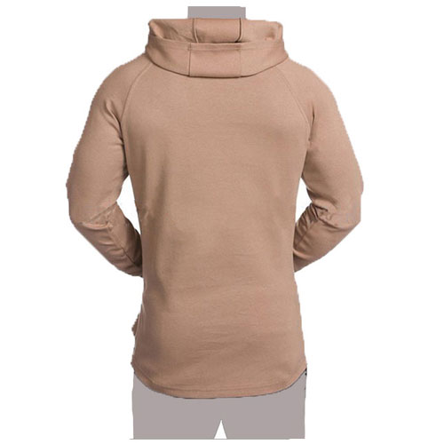 Men Pullover Scoop Bottom Hoodies