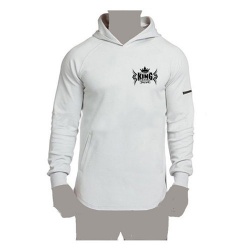 Men Pullover Scoop Bottom Hoodies