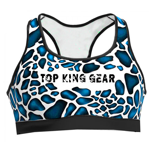 New Top King Gear Zarafa Design Sports Bra:-