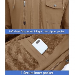 Casual Denim Jean Cargo Jacket:-