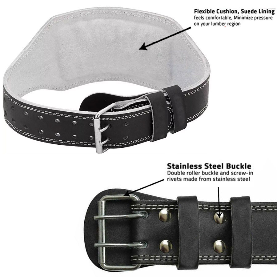 Custom Weight Lifting Leather Belt