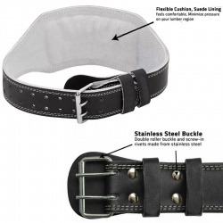 Custom Weight Lifting Leather Belt