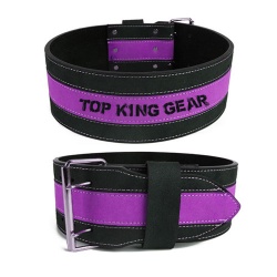 Heavy Duty Leather Power Lifting Gym Belt:-