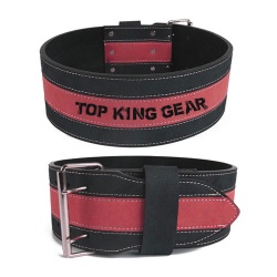 Heavy Duty Leather Power Lifting Gym Belt:-