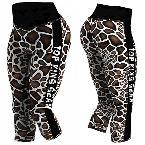  New TopKingGear Zarafa Design Capri Leggings:-