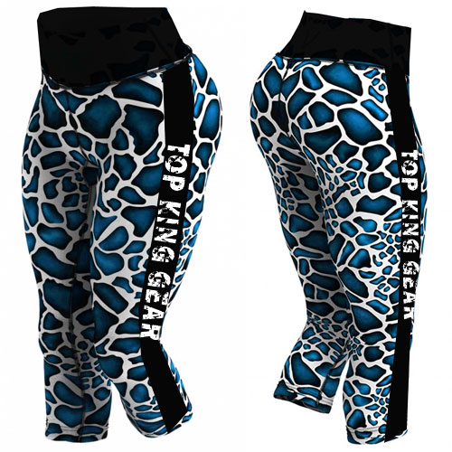  New TopKingGear Zarafa Design Capri Leggings:-