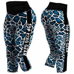  New TopKingGear Zarafa Design Capri Leggings:-