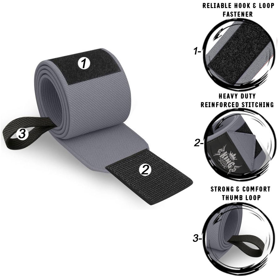 Weightlifting Wrist Support Wraps:-