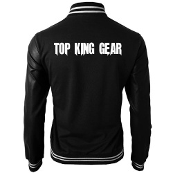 Men Slim Fit Varsity Baseball Bomber Jacket:-