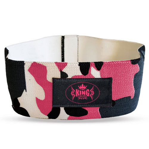 PINK CAMO PRINTED RESISTANCE BOOTY BANDS:-