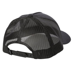 CURVED BRIM TRUCKER HAT:-