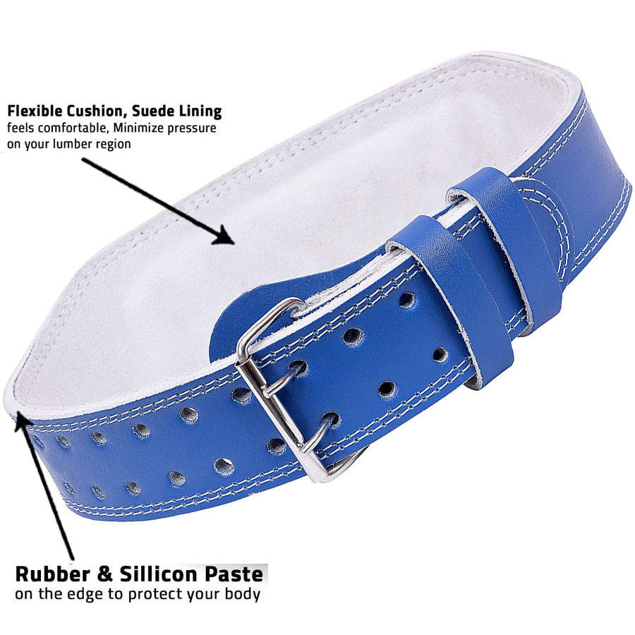 Weightlifting Leather Gym Belt:-